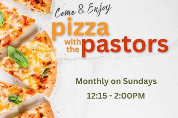 Pizza with the Pastors